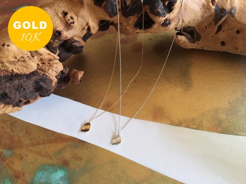 シンプル さくら 10Kネックレス