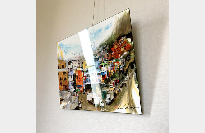 アルミプリント 12×18インチ　ファベーラ