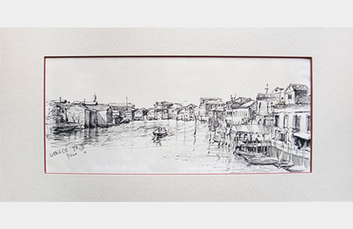ベネチア　スケッチ
