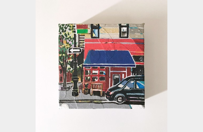 時の隙間 ブロック #18　マンハッタンの街角 ニューヨーク