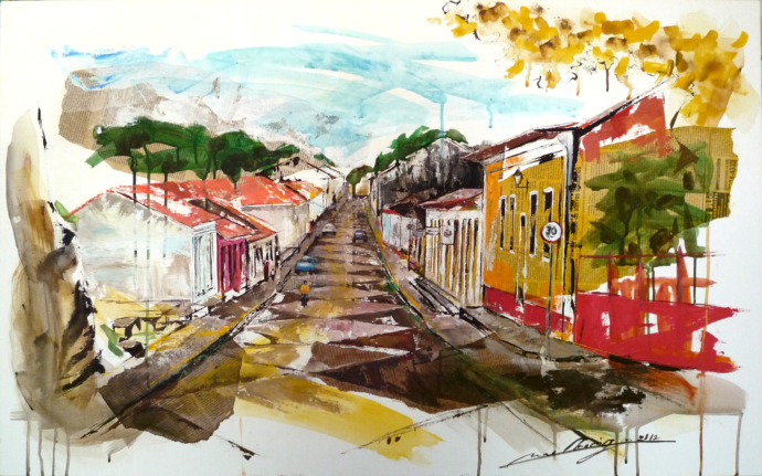 Street of Brazil by Nao Morigo